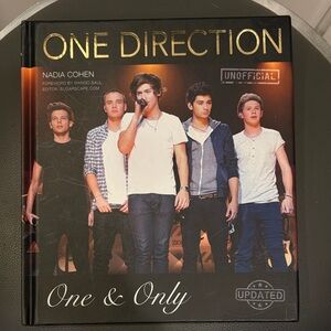 One Direction Unofficial One & Only Book by Nadia Cohen Hard Cover Updates 2013